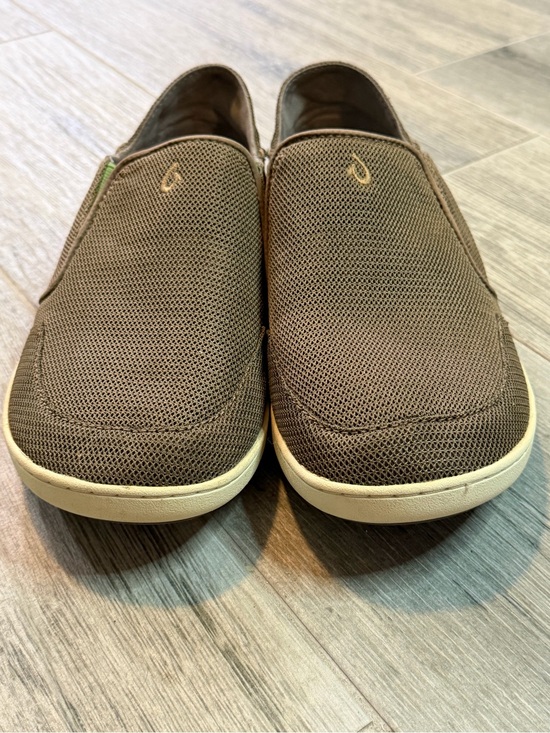 Olukai Men\'s Slip-On Casual Sneakers Brown Sz 9 Coastal Boat Shoes Beach Summer main image 8